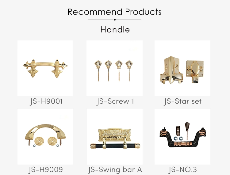 Js-Xh018 America Style Standard Dimension Coffin and Casket Accessories